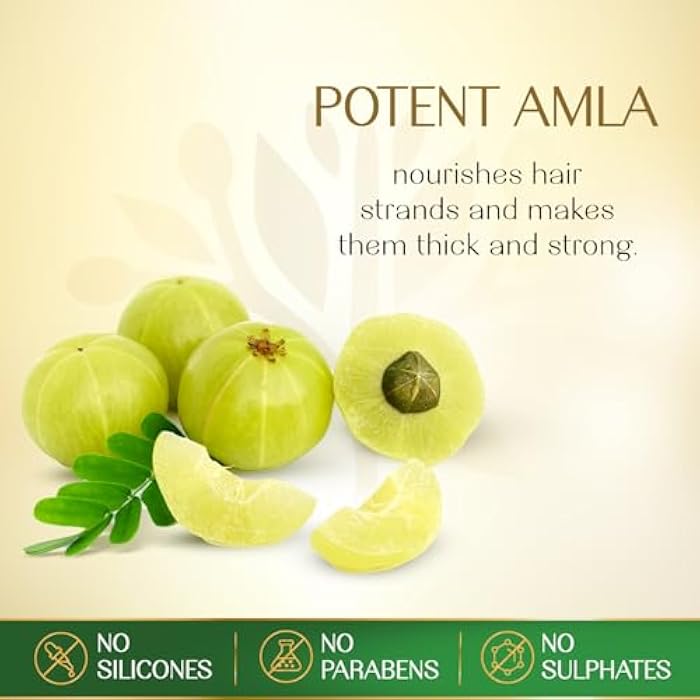 Herbsindia Amla & 7 Herbal Seeds Hair Oil With Nourish Tube | Strengthens & Thickens Hair | Silicone & Paraben Free | 280ml - Image 5